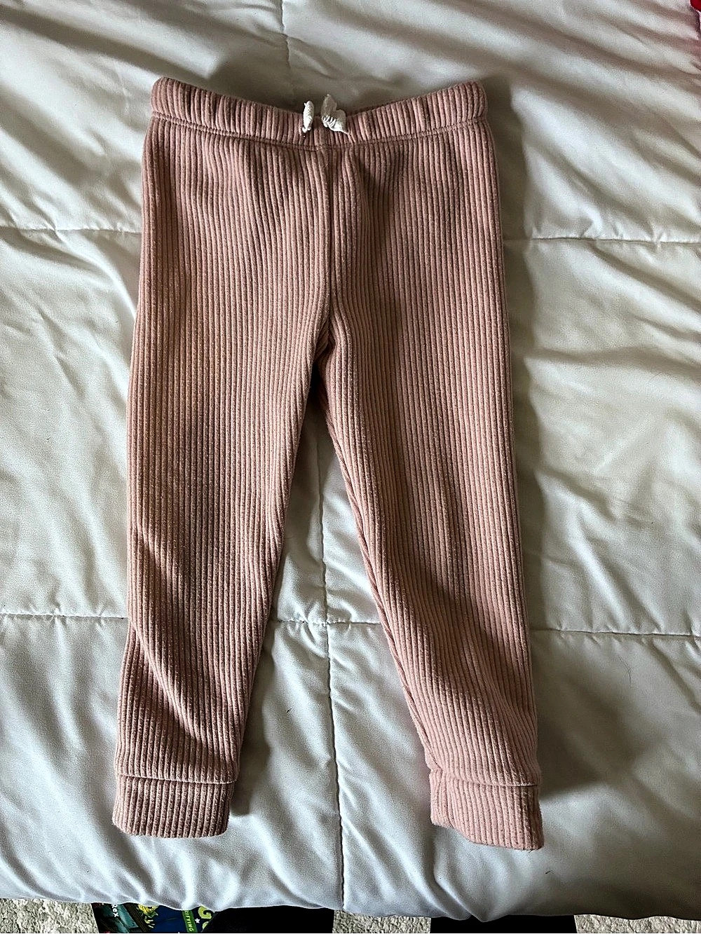Cat and jack Pink Ribbed Leggings